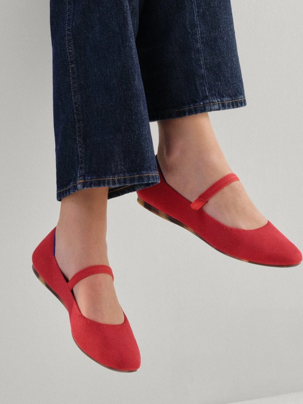 The Square Mary Jane, Red - New in Box (Size 10)